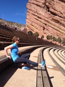 Tri-cep dip with leg extension. Sit with arms straight and hands forward and stable at the end of a bench or step with your seat off of the bench or step. Keep one leg extended up. Press down into a dip, repeat 15 times each leg. Total of 30. 